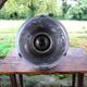 Large vintage industrial light fixture pendant light