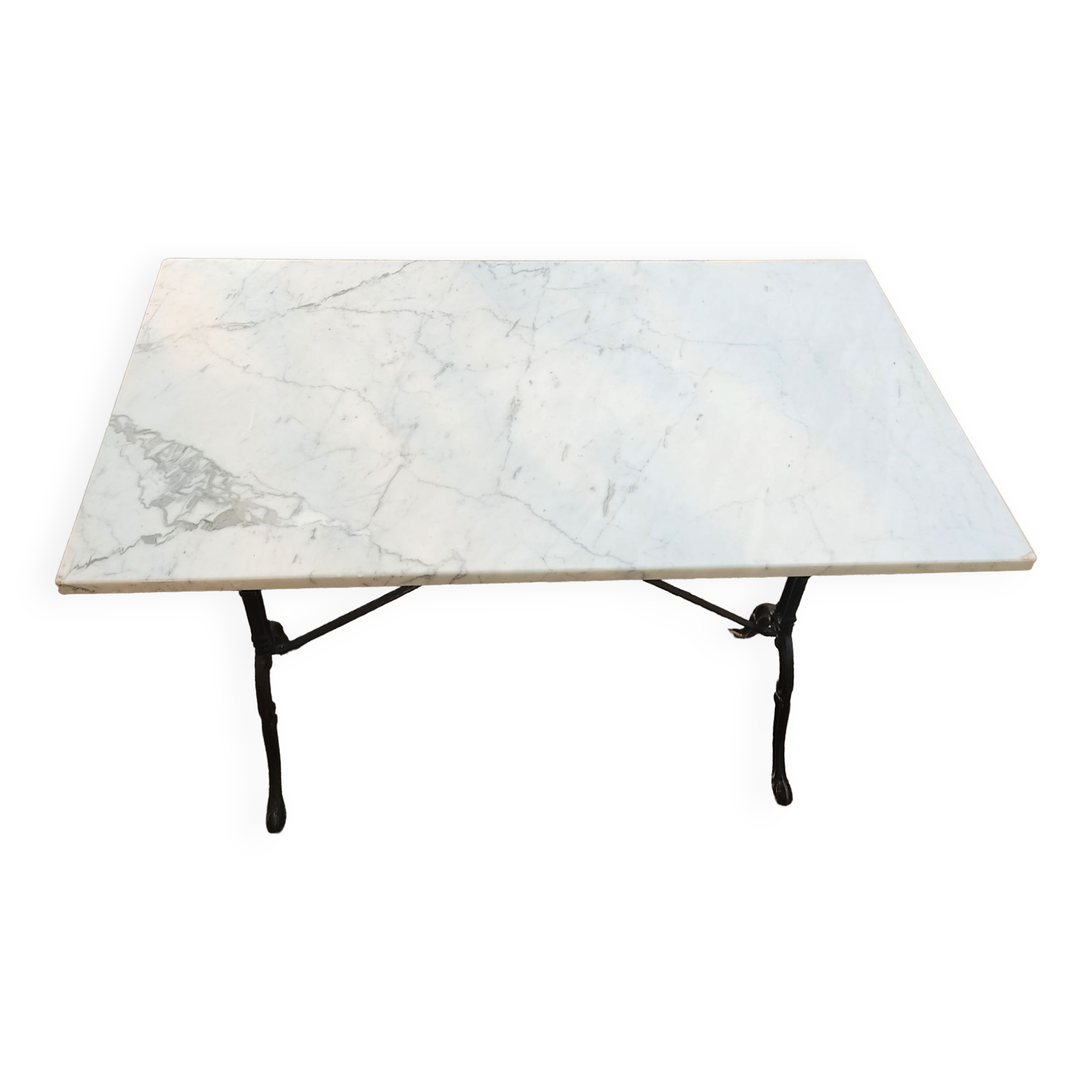 Table en marbre carrare poli