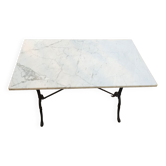 Table en marbre carrare poli