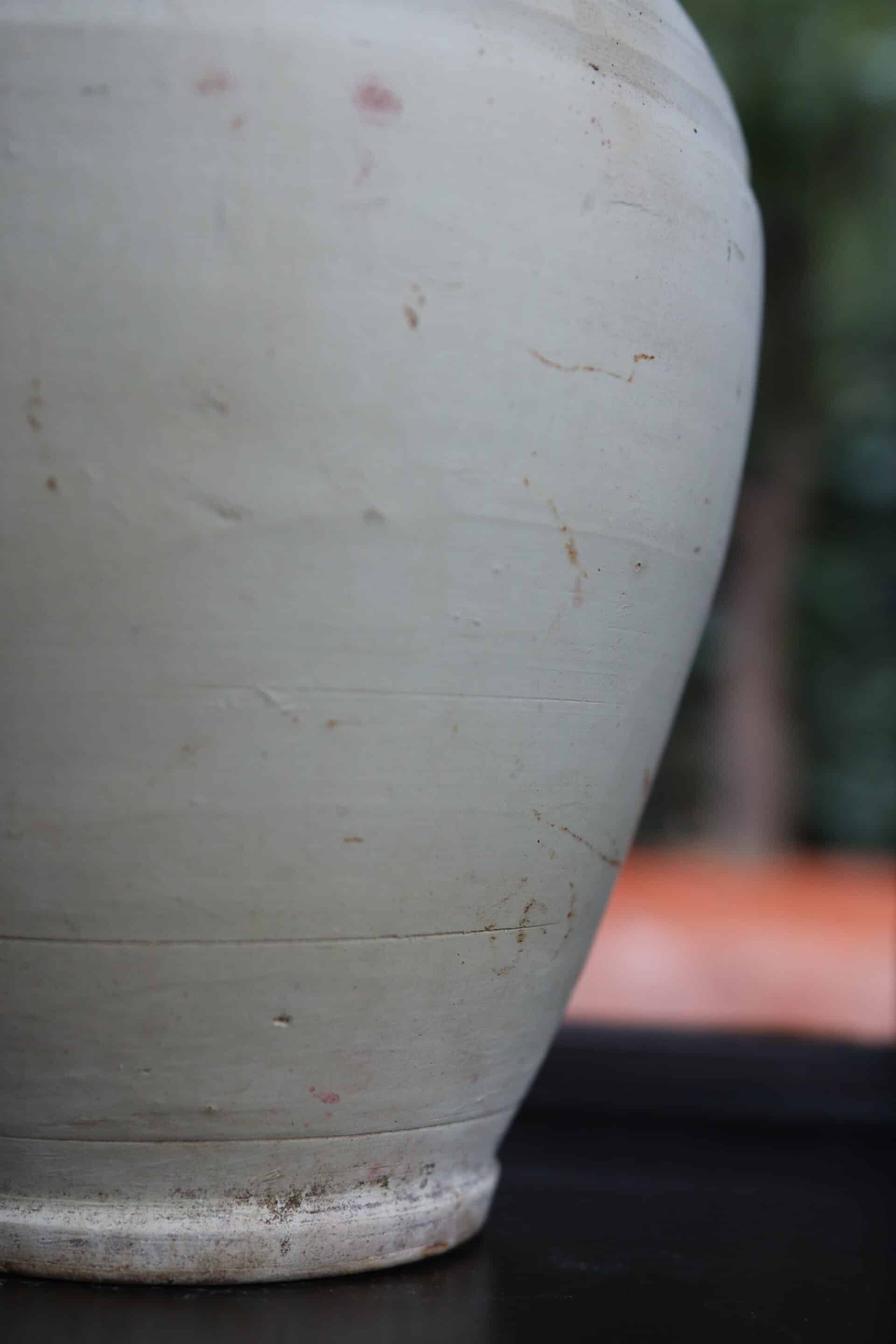 Ancient terracotta gargoulette with 2 spouts