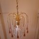 Lustre a gouttes vintage murano