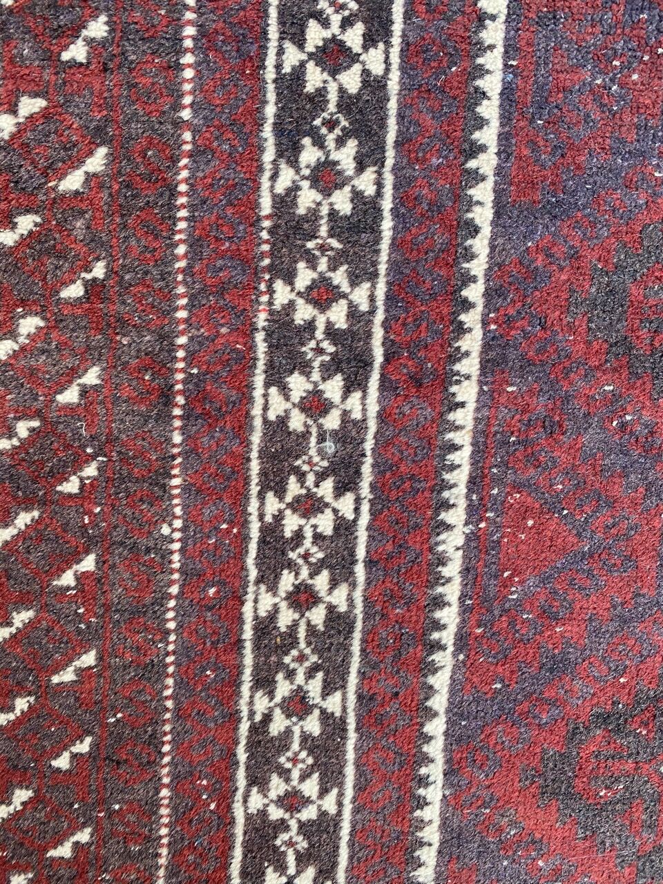 Vintage afghan carpet belutch 89x147 cm