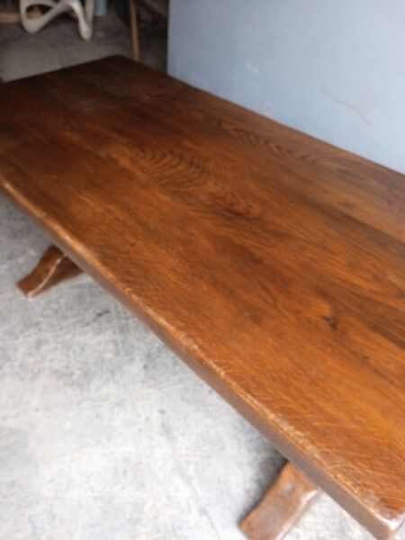 Monastery table / farm in solid chene ep 1940