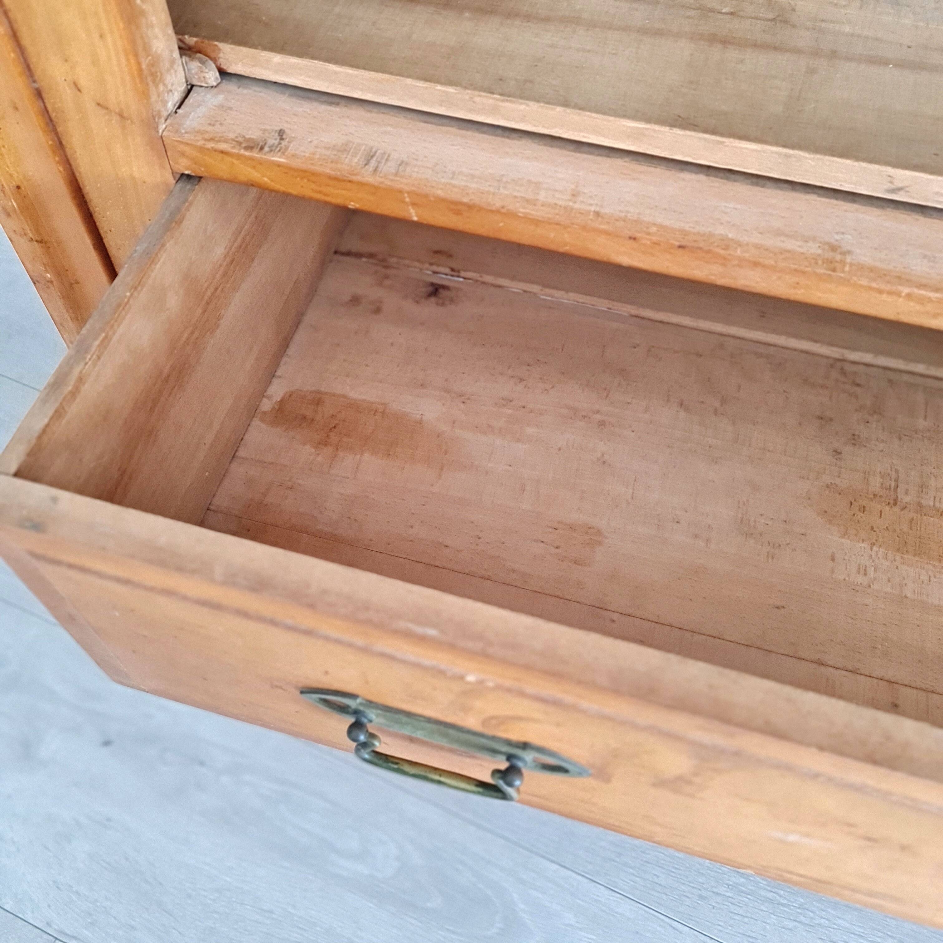 Art Nouveau bookcase hosiery cupboard