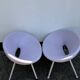 Paire de chaises Ploof de Philippe Starck pour Kartell