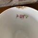 Set of 2 old porcelain cups with their saucer