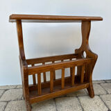 Wooden magazine door