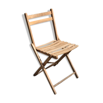Chaise pliante ancienne
