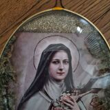 Vintage ex voto religious frame