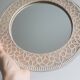 Large sgraffito mirror
