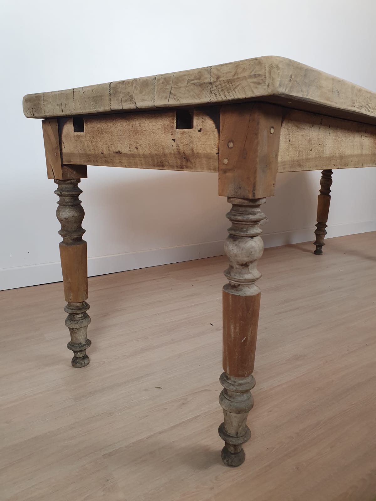 Old farmhouse table