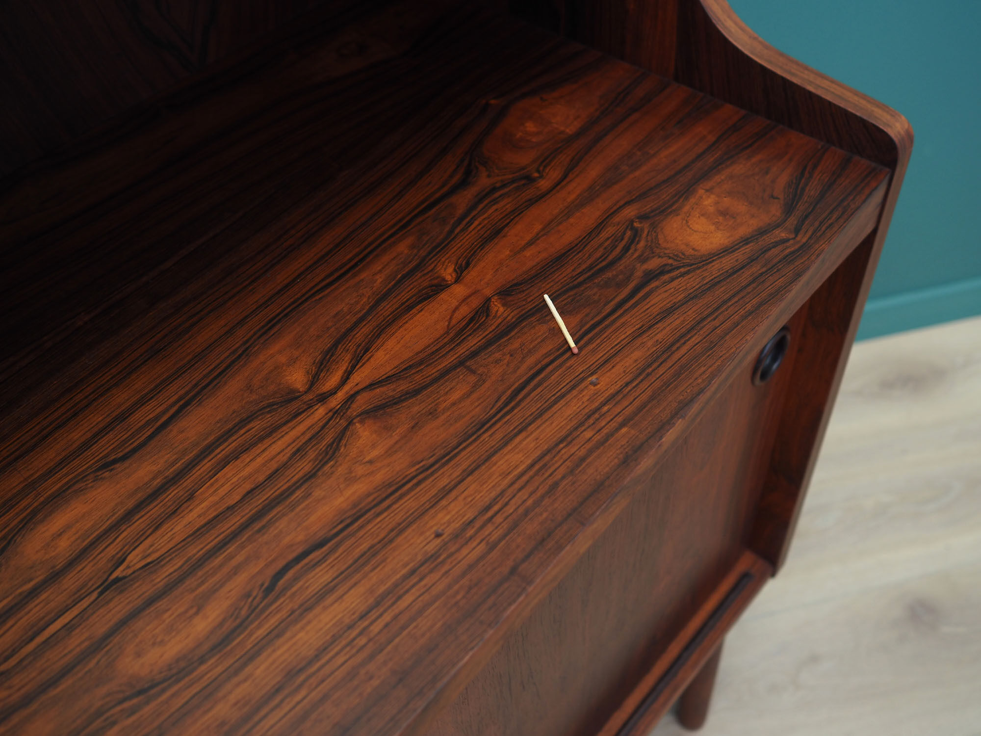 Rosewood bookcase, Danish design, 1960s, designer Johannes Sorth, production Bornholm