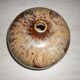 Vintage ceramic openwork ball lamp foot