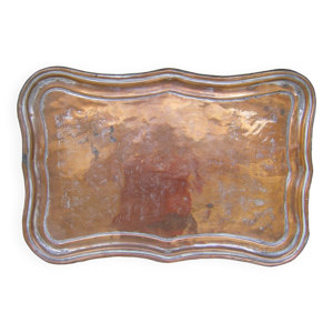 Plateau en cuivre