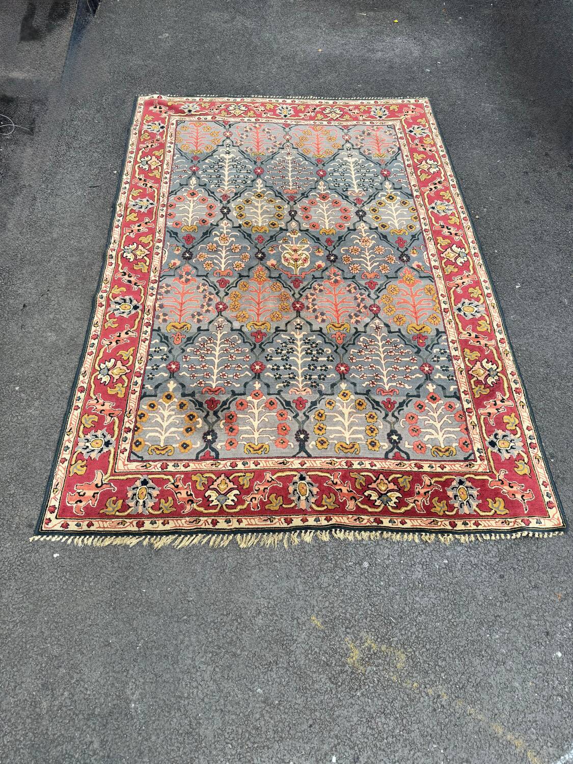 Tapis vintage Tetex Kirman – 295 x 196 cm