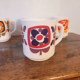 Mobil Vintage 4 Cups Set