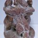 ceramic candlestick centrepiece terracotta patina