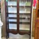 Display cabinet – Vintage – Furniture – Dark wood with glass