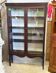 Display cabinet – Vintage – Furniture – Dark wood with glass