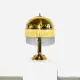 Brass Mushroom Table Lamp By Sölken Leuchten, Germany, Circa 1960S