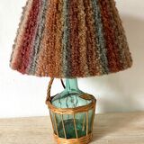 Vintage demijohn lamp