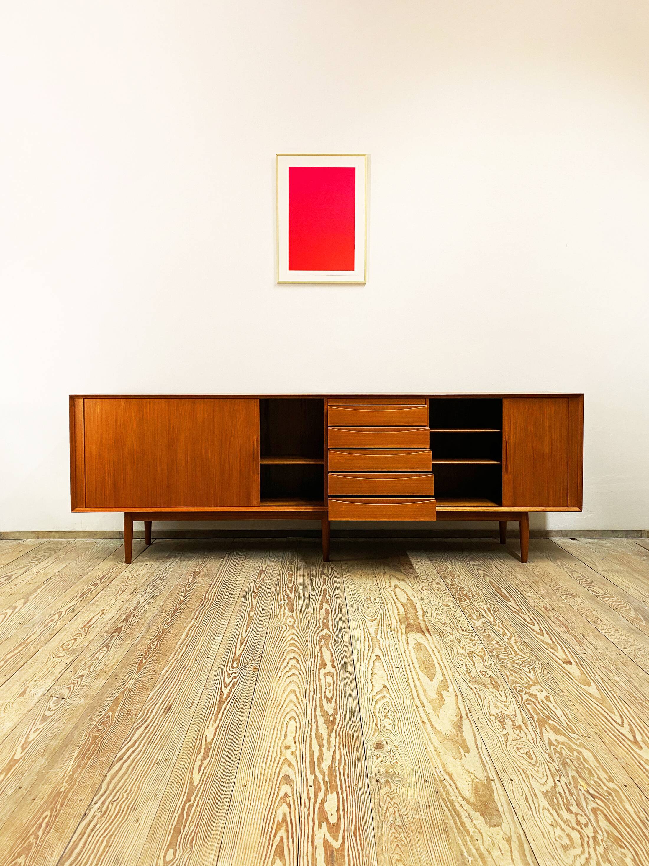 Teak sideboard by Arne Vodder for Sibast, 50/60