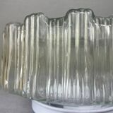 Lampe portugaise à encastrer en verre clair en forme de fleur