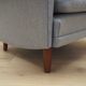 Fauteuil gris, design danois, années 1960, production : Danemark