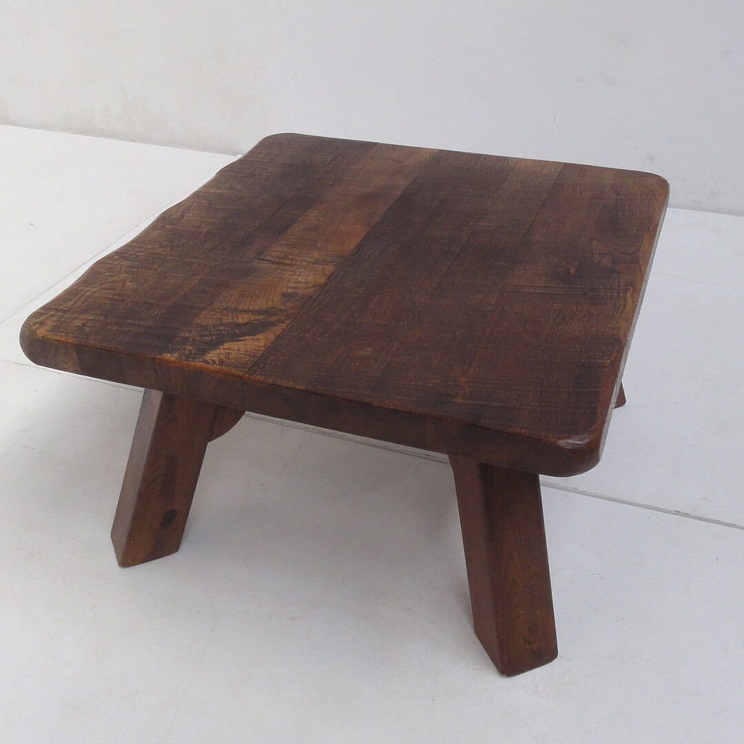 Table low vintage 60s oak