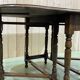 English folding table called -Gateleg- oak from the 1930s