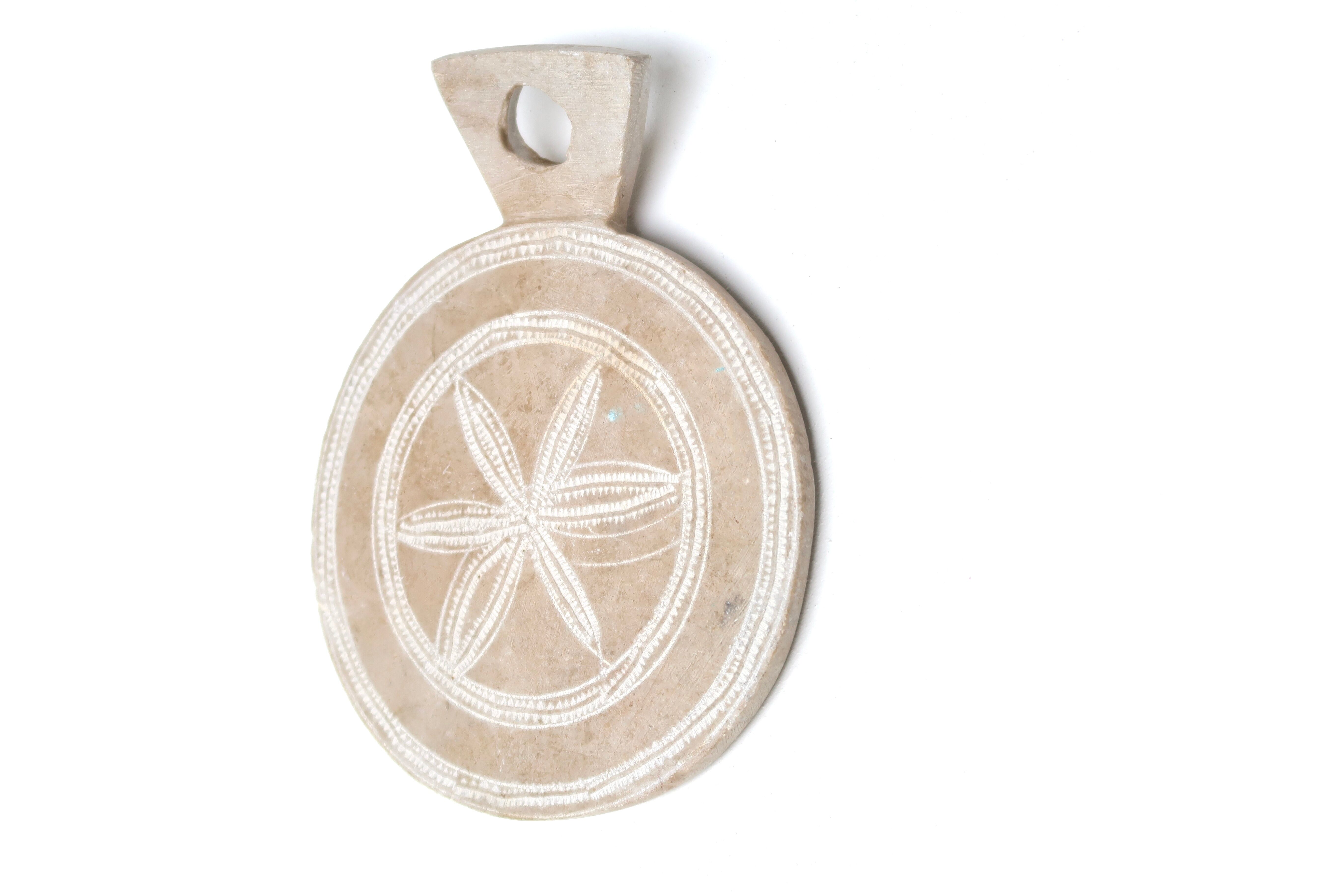 Moroccan stone cutting board, 70s