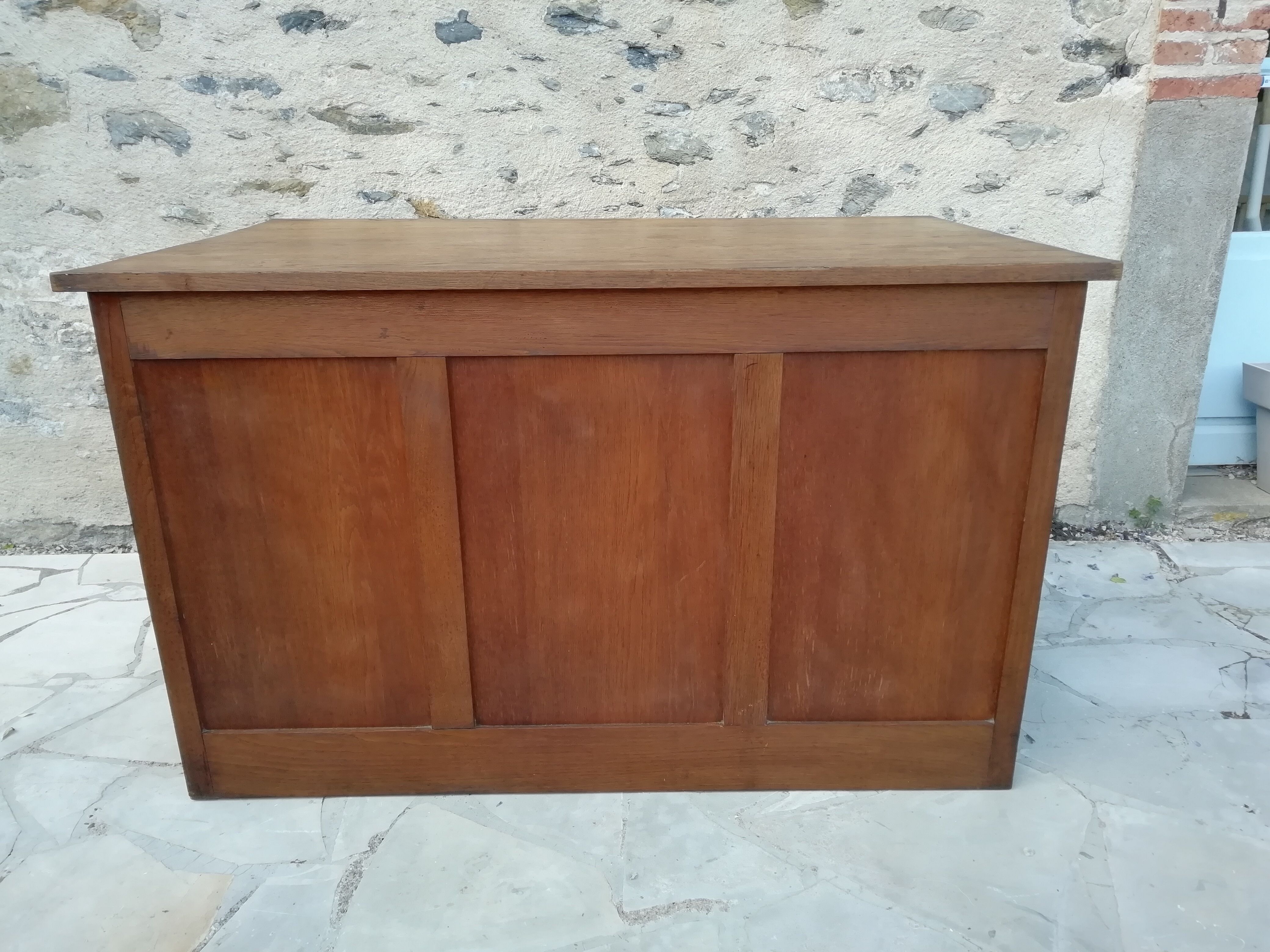 Vintage schoolmaster desk