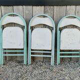 Series of 3 751 model folding chairs from Thonet