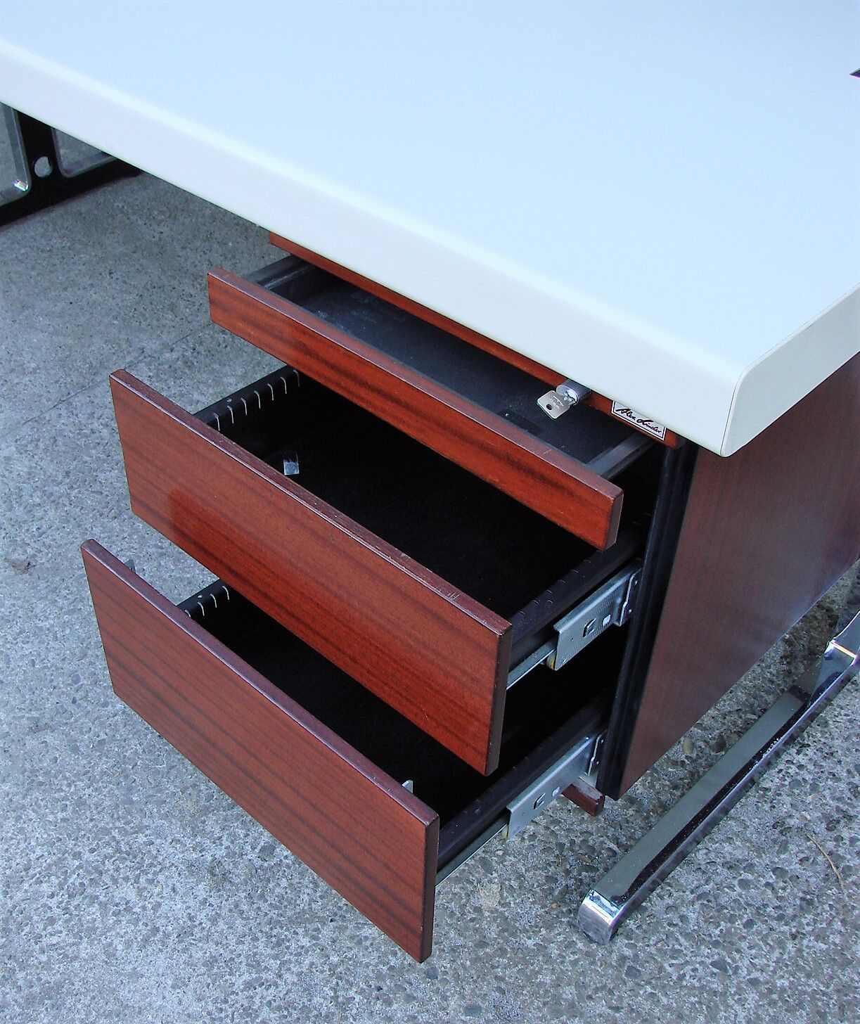 Alex Linder corner desk with extension