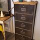 Column to 5 valves descaled Roneo inside and outside, waxed, patina