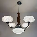 Art Deco bistro chandelier