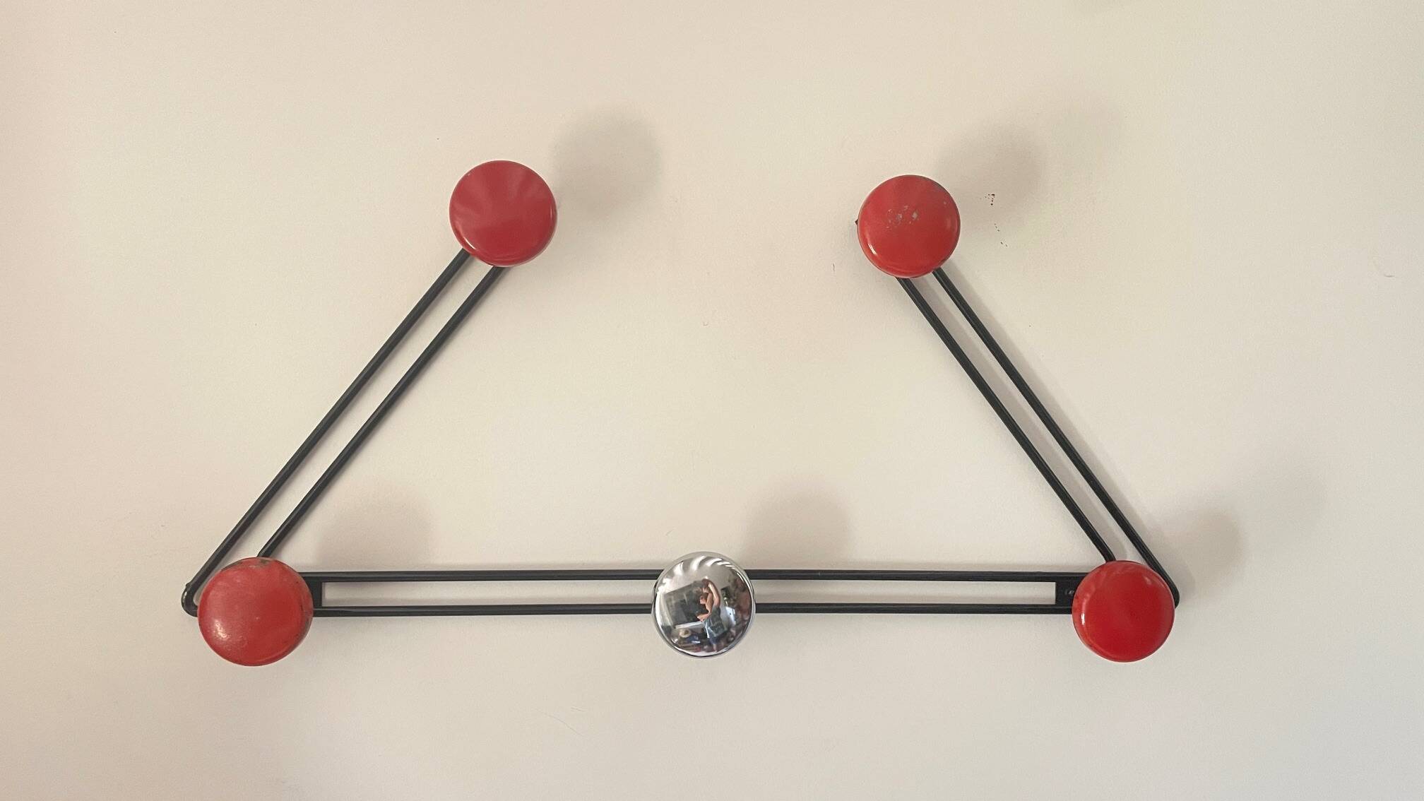 Portemanteau acier inspiration mategot