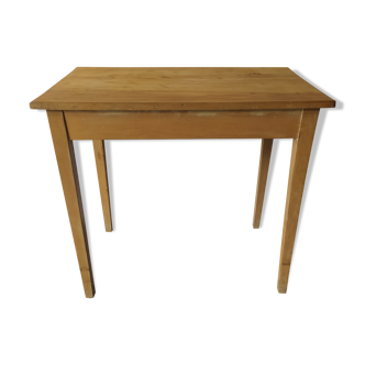 Wood kitchen table