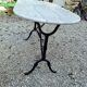 Table de bistrot marbre