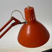 Luxo Regent lamp 1960 orange