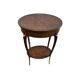 Louis XV style marquetry pedestal table-509012