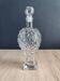 Carafe glass bottle moulded grape bunch vintage | Ball stopper