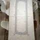 Embroidered tablecloth with 12 matching napkins