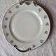 4 dessert plates + floral porcelain cake dish LT France