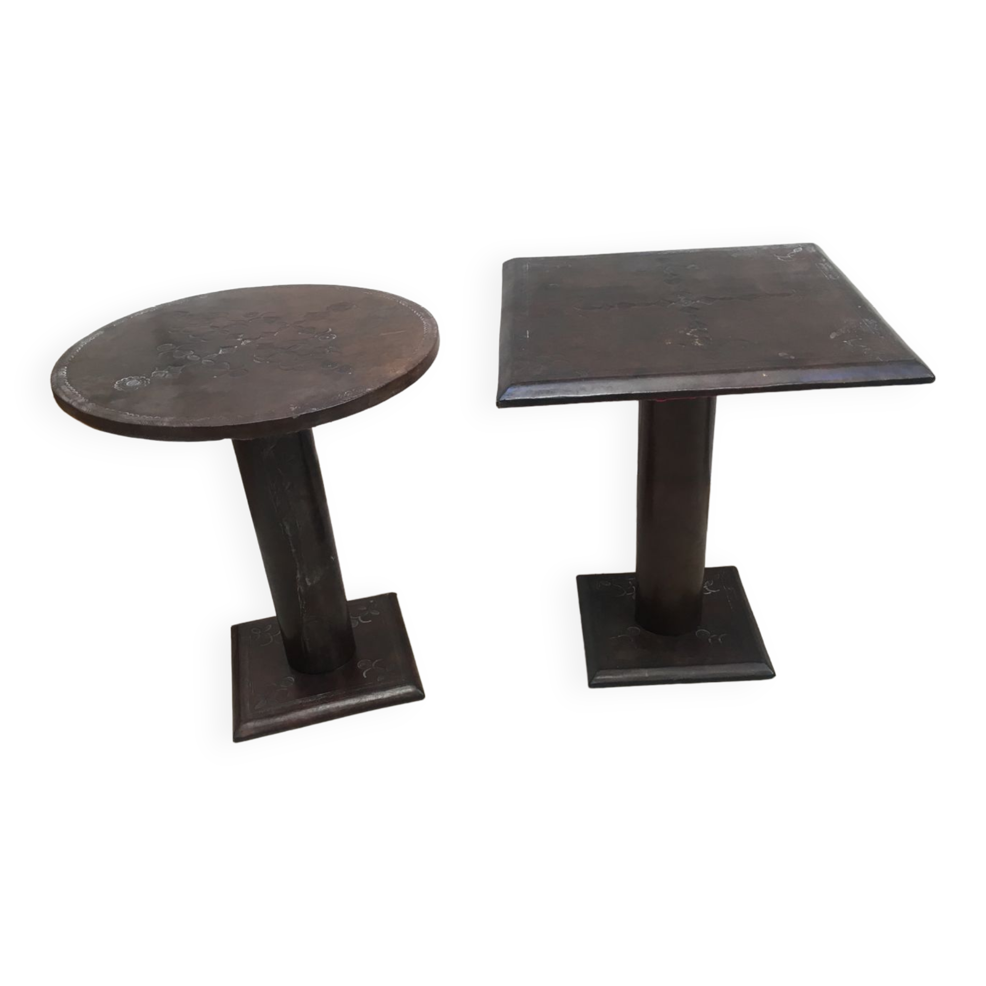 Lot de 2 tables d'appoints