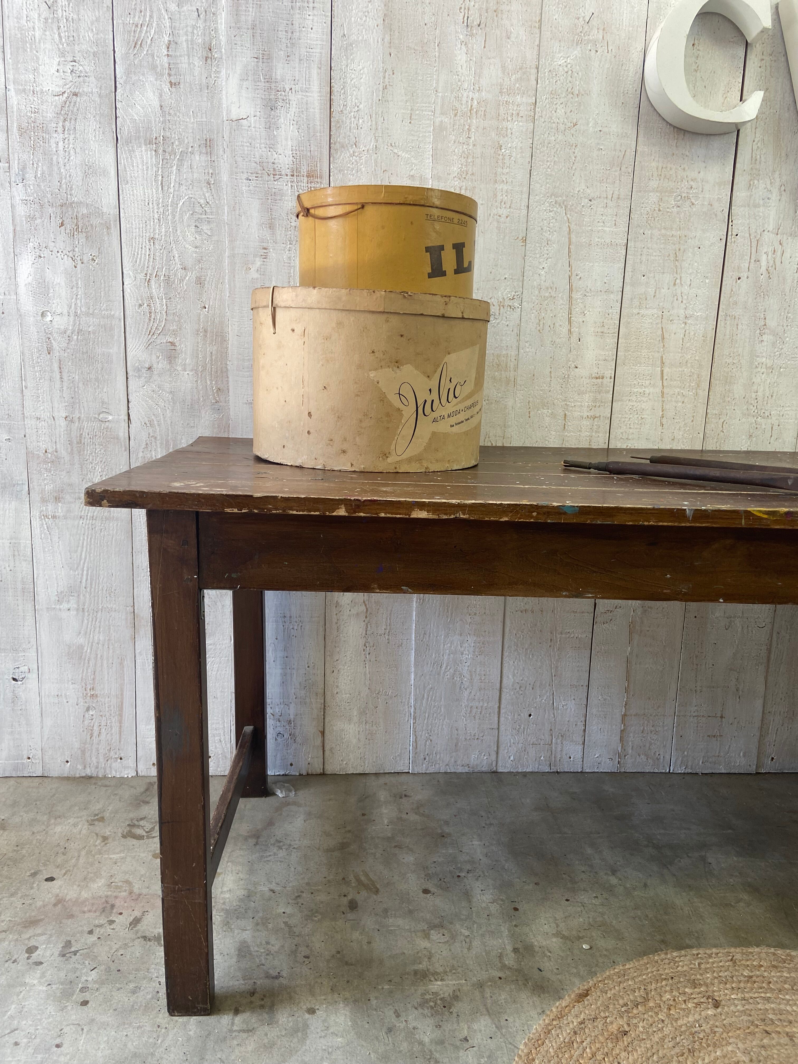 Painter's studio table