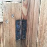 Wooden cabinet with interior doors