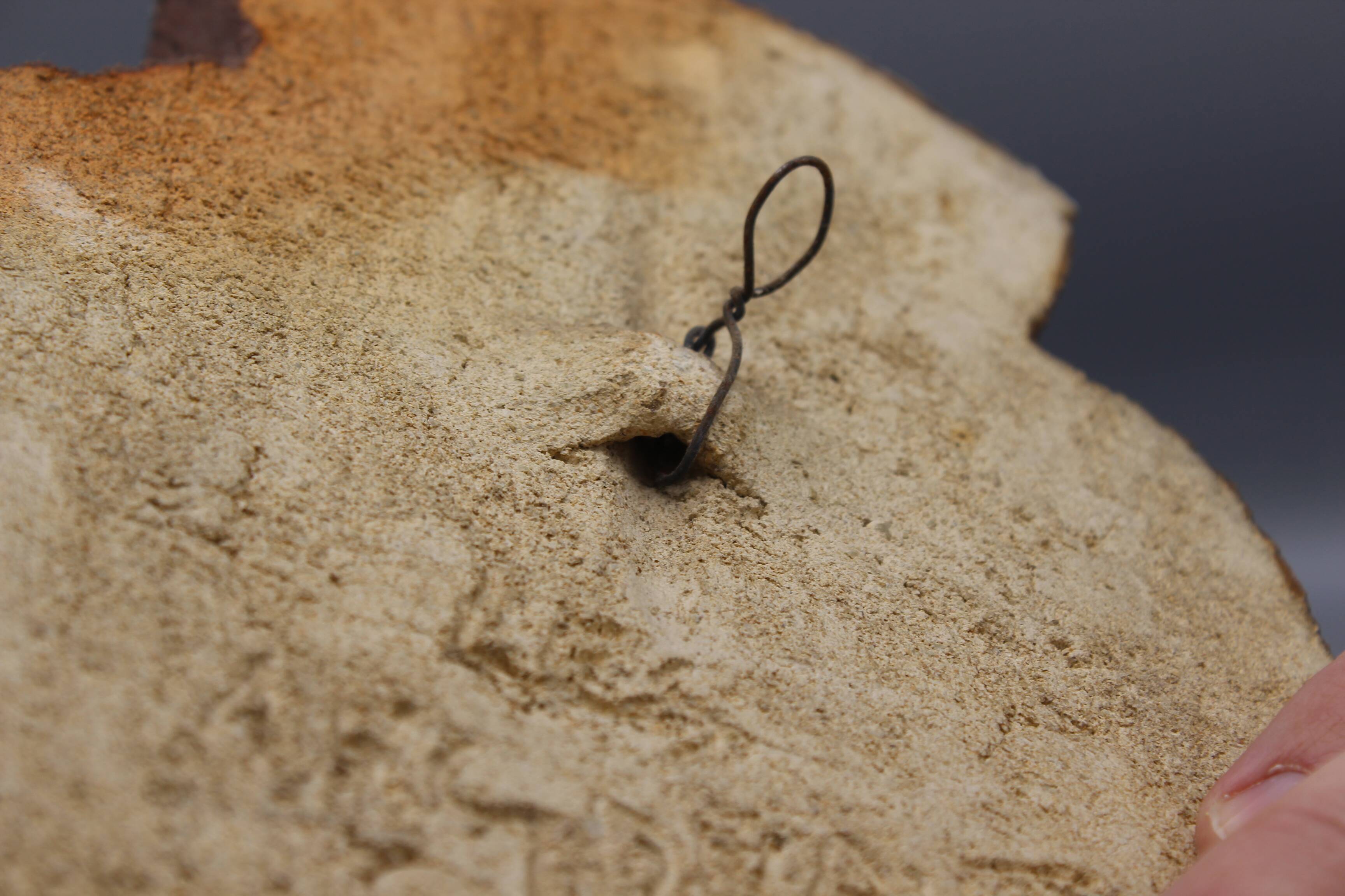 Enameled stoneware wall plaque - the argonauts - vallauris design circa 1950 1960