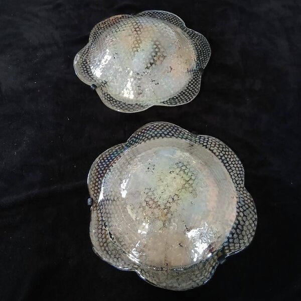 Grand Plafonnier ou applique En Verre De Murano Italie