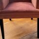 NV Gallery armchair in old rose velvet and its Calligaris cushion.